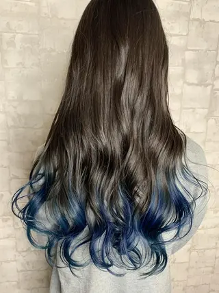 ロング カラー 船津武俊 フナツタケトシのヘアスタイル