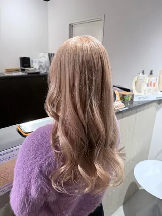 セミロング 井手上 陽菜のヘアスタイル