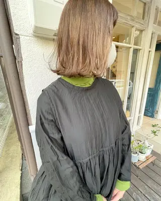 ショート 🙃 透明感カラー/ボブのヘアスタイル