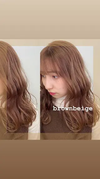 ロング カラー ヘアアレンジ 🌻Insta指名 NO.1🌻Shoのヘアスタイル