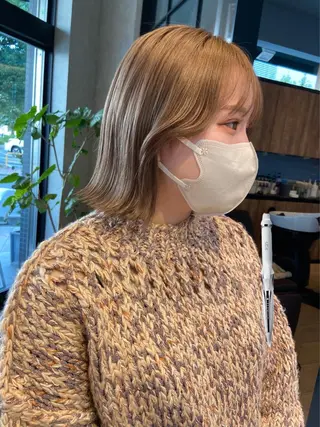 ショート レイヤー縮毛矯正 ささきすずね💗のヘアスタイル