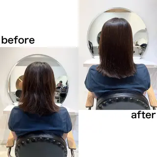 ミディアム パーマ 川間 将彦のヘアスタイル