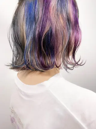 ミディアム カラー tension 【テンション】のヘアスタイル