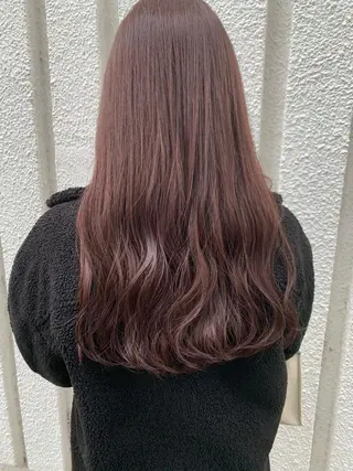 ロング カラー 🤍似合わせパーマ 奥田沙耶🫧のヘアスタイル