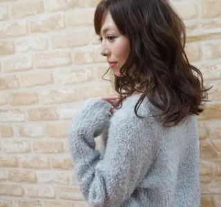 セミロング ヘアープランニングゼロ所属・杉本 裕典のヘアスタイル