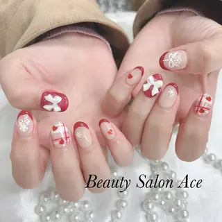 ネイル Beauty Salon Ace（ネイルサロン　エース）所属・池袋フィルイン Ace♡長さだしのネイルデザイン