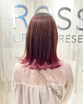 セミロング カラー 高橋 芽衣のヘアスタイル