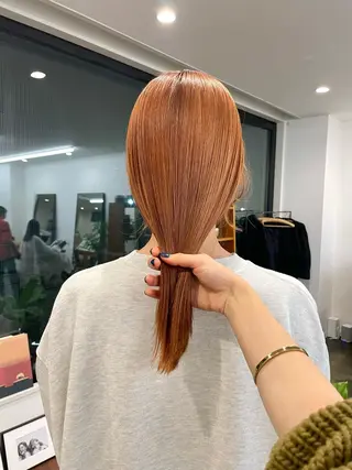 ロング カラー pole所属・【pole】 minaのヘアスタイル