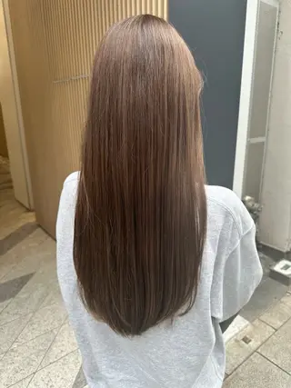 ロング カラー 韓国ヘア🎀艶髪 RISAのヘアスタイル