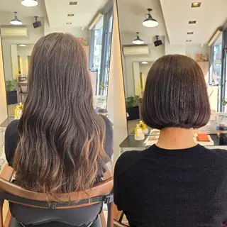 ロング stoke TOKYO所属・野村 果音(カノン)のヘアスタイル