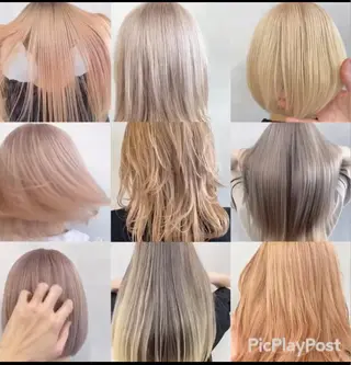 ミディアム カラー 🎨ショートの神様 /神評価🎨原田公祐のヘアスタイル