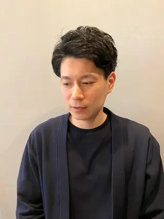 パーマ メンズ YURI/20〜 30代メンズ/恵比寿のヘアスタイル