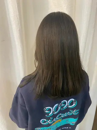 ロング カラー パーマ／透明感 🍃Hidetoraのヘアスタイル