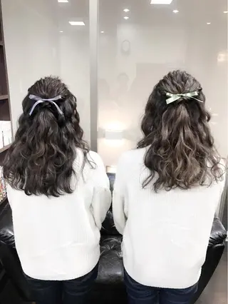 ロング ヘアアレンジ 沢田 瞳のヘアスタイル