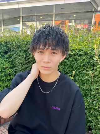 パーマ メンズ パーマ特化美容師 茂木広幸のヘアスタイル