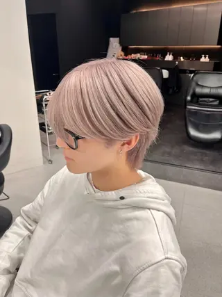 カラー メンズ grow渋谷所属・渋谷ハイトーン/ まぉまぉのヘアスタイル