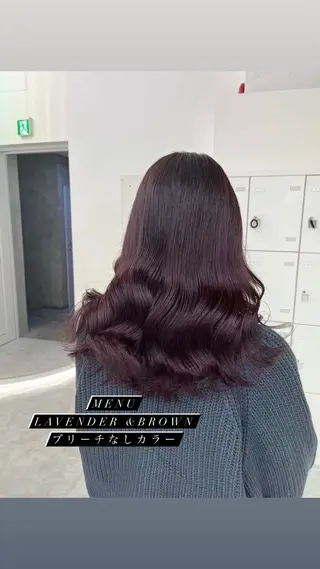 ミディアム カラー 🤍韓国大人っぽ ベージュMAI🤍のヘアスタイル