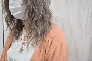 ミディアム GATE.所属・GATE. staffのヘアスタイル