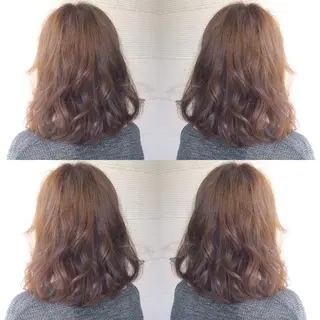 ミディアム 中林 由佳のヘアスタイル