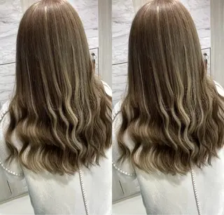 ロング カラー 立川/シールエクステ /みづきのヘアスタイル