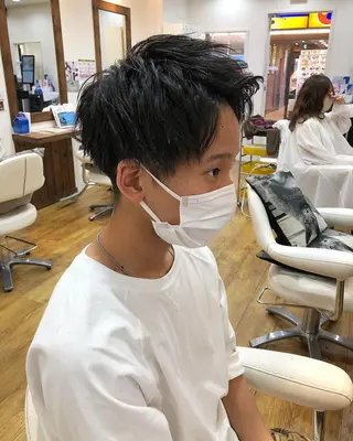 カラー 🌈ハイトーン/ ワタル🌈のヘアスタイル