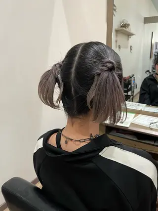 ヘアアレンジ なかじま ささらのヘアスタイル