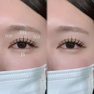 マツエク・マツパ MAQUM𖤐 Satsumiのマツエク・マツパデザイン