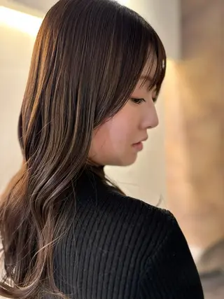 セミロング GO TODAY SHAiRE SALON 広島店所属・三輪 恭平のヘアスタイル