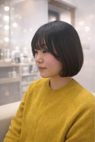 ショート レイヤー透明感カラー 💎撮影モデル募集のヘアスタイル