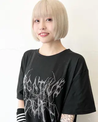 ショート カラー HARU//原宿🤍 リピート率NO.1のヘアスタイル