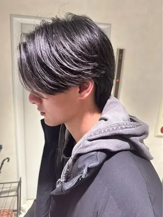 ミディアム 西梅田 美容室/ 牛尾 剛のヘアスタイル