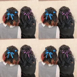ミディアム ヘアアレンジ 🌷MAYU 🌷のヘアスタイル
