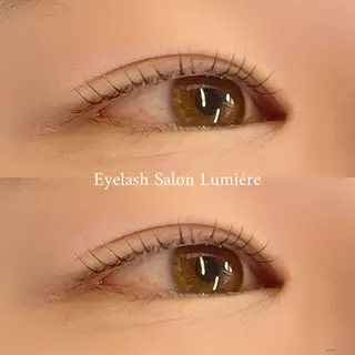 マツエク・マツパ Lumiére 鈴木咲良のマツエク・マツパデザイン