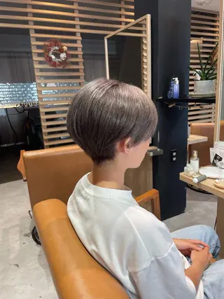 ショート 髪質改善/パパス 学南町/松島大己のヘアスタイル