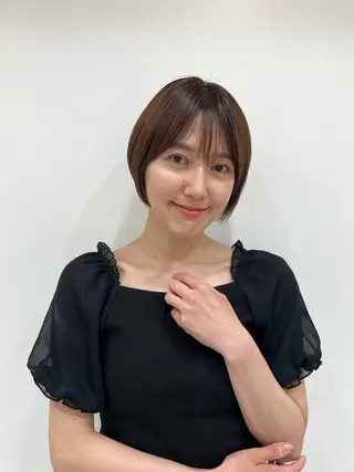 ショート 新井　翼/銀座 メンズ◎ショート女子のヘアスタイル