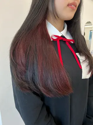 ロング カラー レイヤー/透明感 カラー🌿KANTAのヘアスタイル