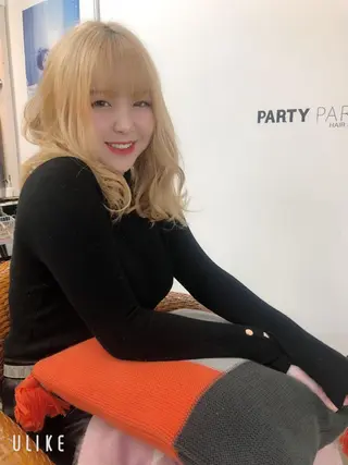 ミディアム プルエクステ/潤艶 最強矯正/西野入のヘアスタイル