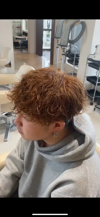 パーマ メンズパーマ特化 福岡正真のヘアスタイル