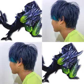 カラー メンズ メンズパーマ特化⚡️ 中村 駿のヘアスタイル