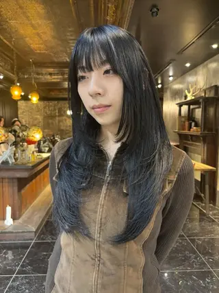 ロング カラー デザインレイヤー/ KOSUKEのヘアスタイル