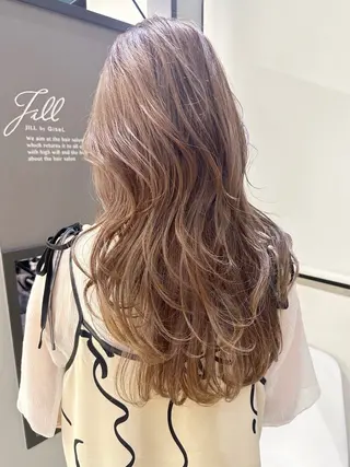ロング カラー GiseL博多 HiROEのヘアスタイル