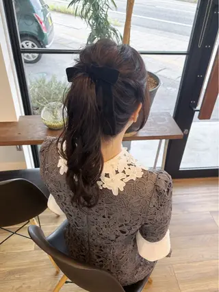 ロング sato harunaのヘアスタイル