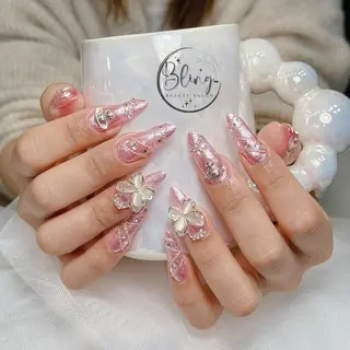 ロング Bling Salonのネイルデザイン