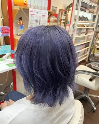 カラー まさき✂︎ブリーチ／ デザインカラーのヘアスタイル