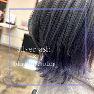 ミディアム カラー ヘアアレンジ 🌸MaNO aya🌸のヘアスタイル