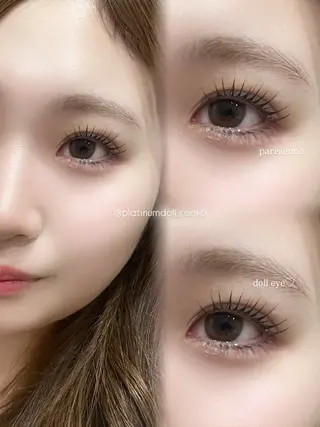 マツエク・マツパ 韓国風束感まつ毛 天王寺✧Risakoのマツエク・マツパデザイン