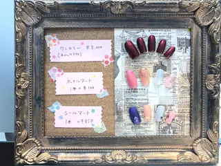 ネイル スズキ シオリのヘアスタイル