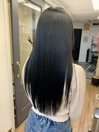 ロング メンズパーマ shell 宮下のヘアスタイル