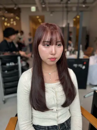 ミディアム 寺西 恵🪡🤍のヘアスタイル