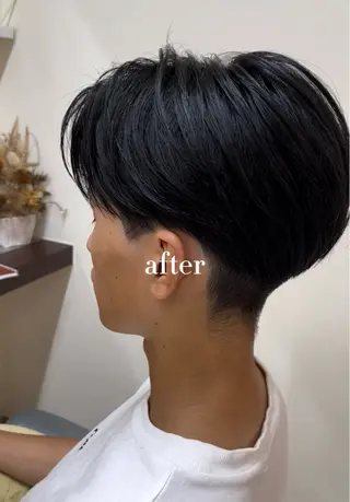 ショート メンズ AROH  men's cut&men's perm 船橋店所属・🧊メンズ特化🧊 高木航希のヘアスタイル